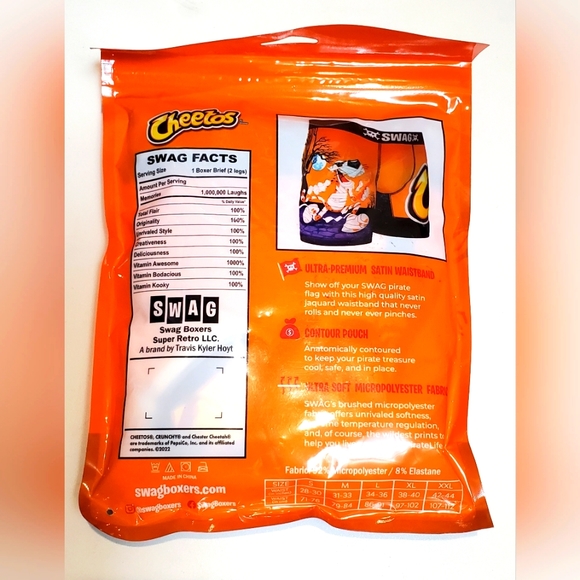 Cheetos Spooky Halloween Men's Boxer Brief Size XLarge - Picture 2 of 2